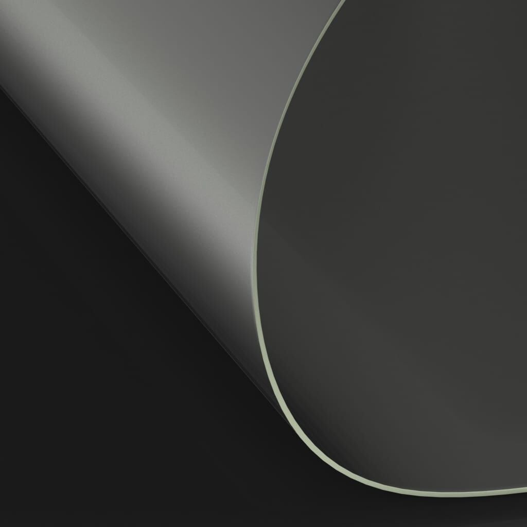 vidaXL Tafelbeschermer Ø100 cm 1,6 mm PVC mat