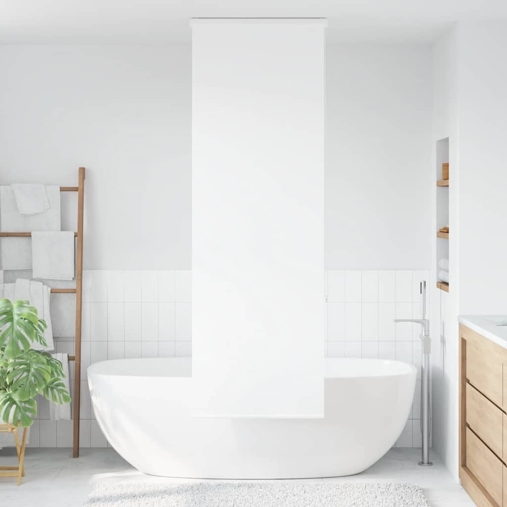 vidaXL Doucherolgordijn met cassette 70x240 cm stofbreedte 66 cm