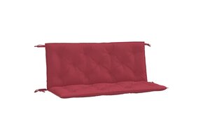 VidaXL Tuinbankkussens 2 stuks Wijnrood, 120x50 cm, 33% Korting
