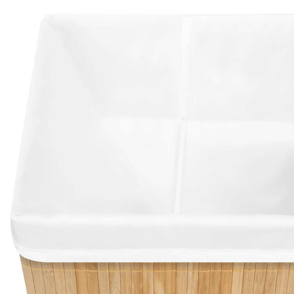 vidaXL Opbergboxen 4 st bamboe
