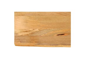 Tafelblad Mangohout 50x40cm - Natuurlijke Rand - 34% Korting