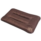 vidaXL Hondenmatras maat L bruin