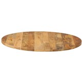VidaXL Tafelblad Rond Mangohout 80 cm - 35% Korting