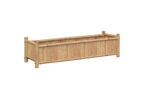Plantenbak Bamboe 100x30x25 cm - 34% Korting