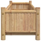 vidaXL Plantenbak 100x30x25 cm bamboe