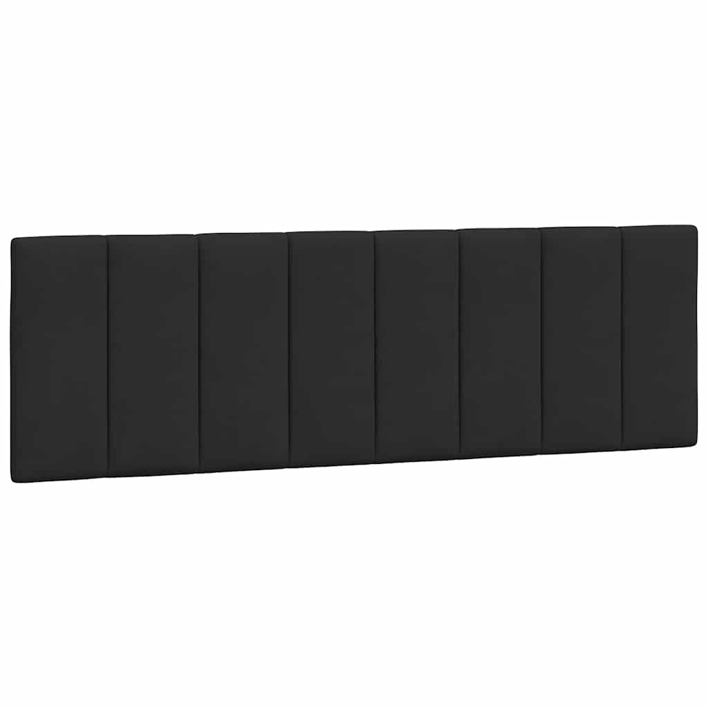 vidaXL Hoofdbordkussen "Hanko" 160 cm fluweel zwart