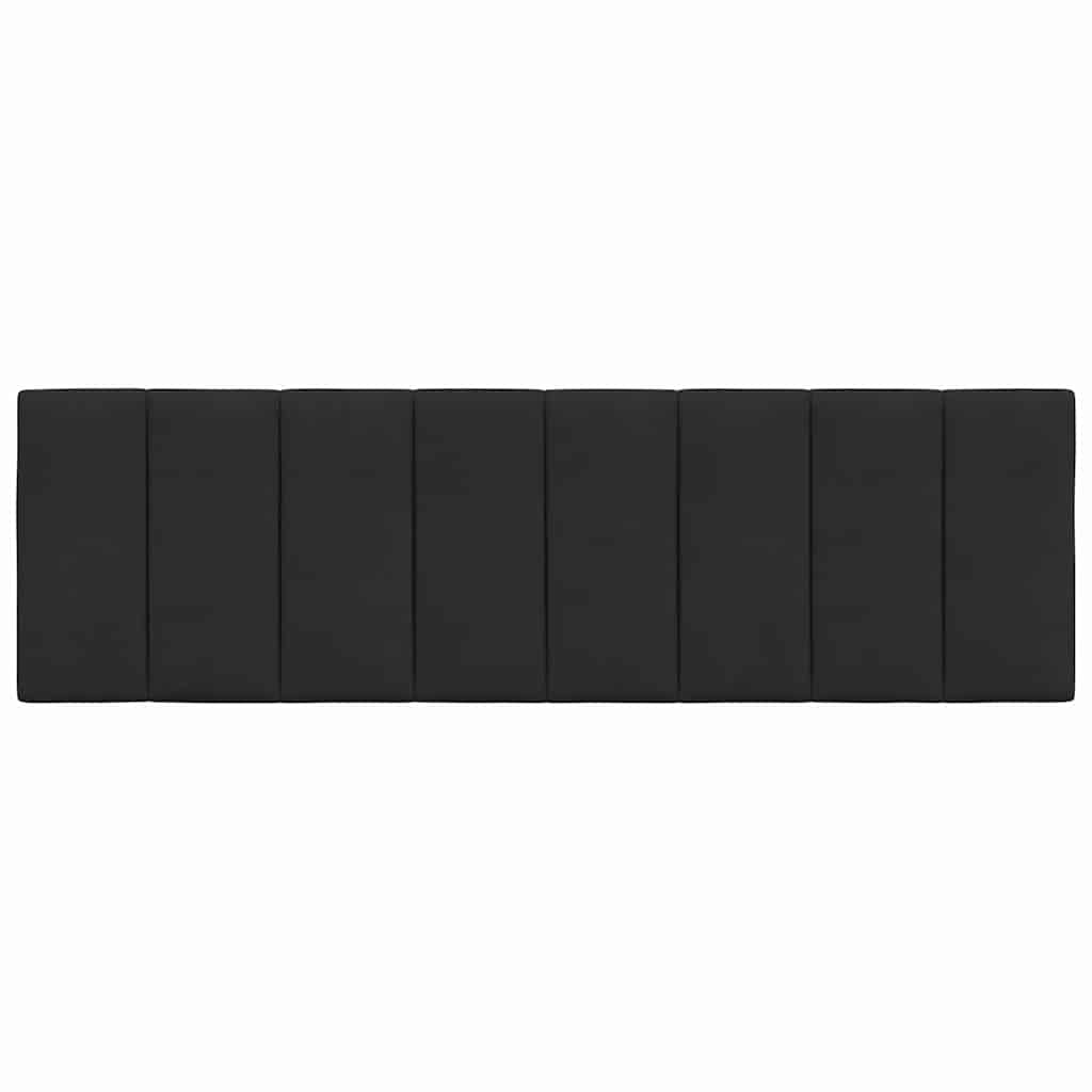 vidaXL Hoofdbordkussen "Hanko" 160 cm fluweel zwart