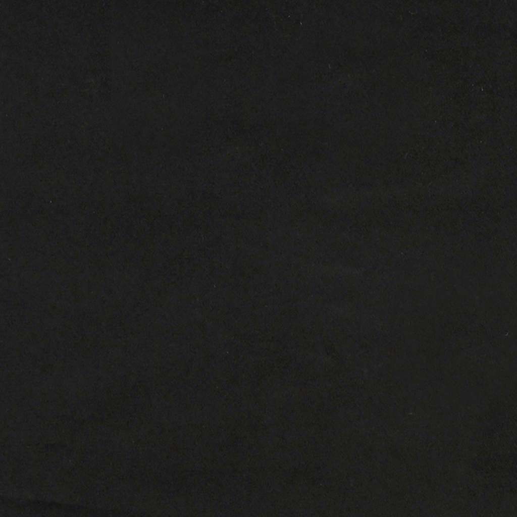 vidaXL Hoofdbordkussen "Hanko" 160 cm fluweel zwart