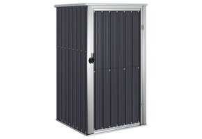 VidaXL Tuinschuur 88x89x161 cm - Gegalvaniseerd Staal - Antraciet - 35% Korting!
