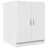 vidaXL Wasmachinekast 71x71,5x91,5 cm wit