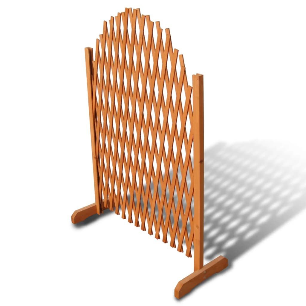 vidaXL Tuinlatwerk 180x100 cm massief hout