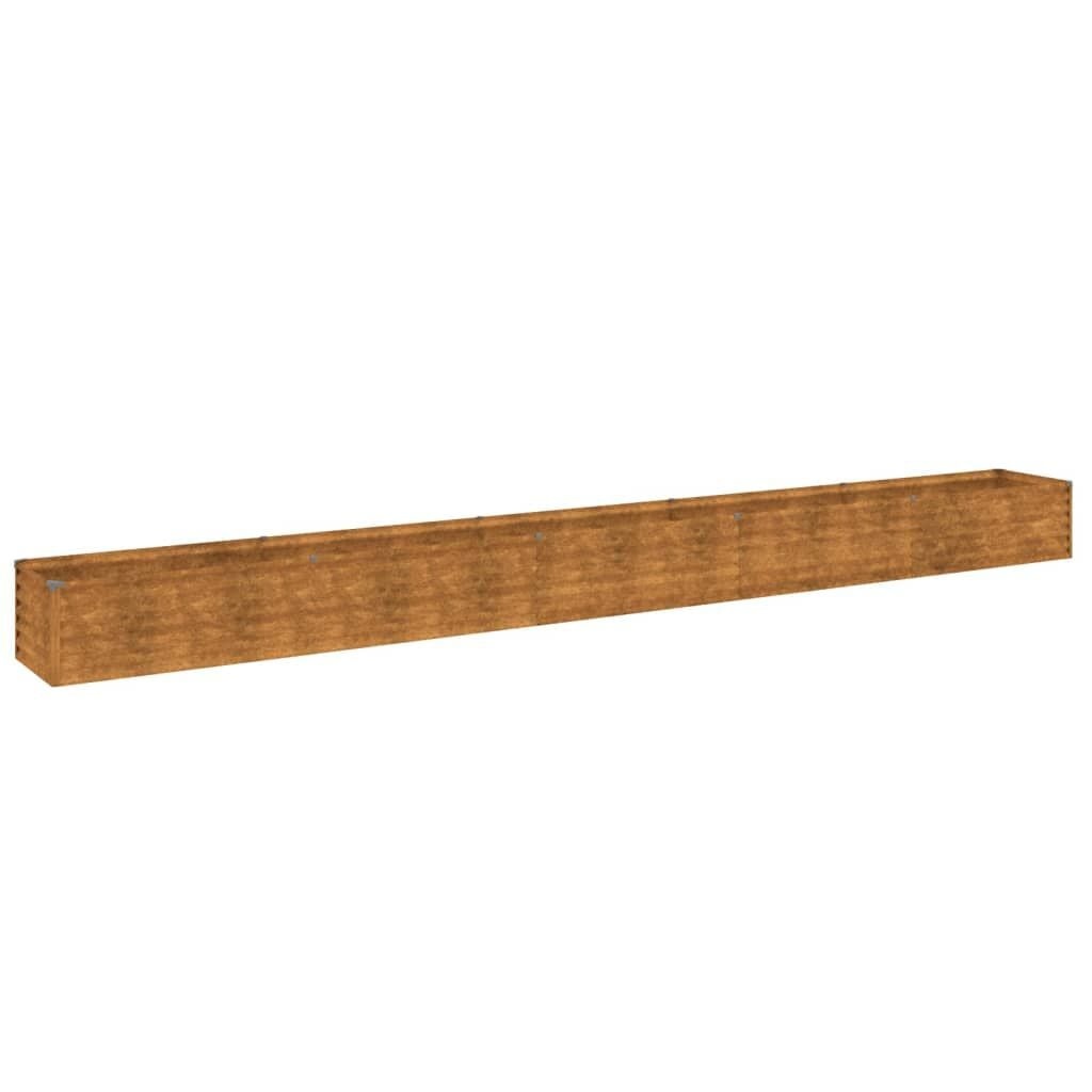 vidaXL Plantenbak verhoogd 482x50x36 cm cortenstaal