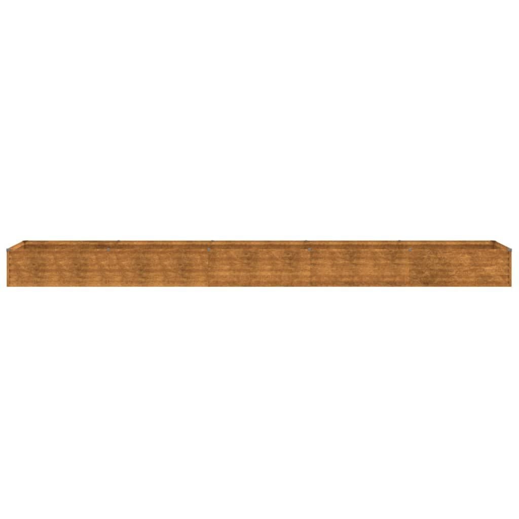 vidaXL Plantenbak verhoogd 482x50x36 cm cortenstaal