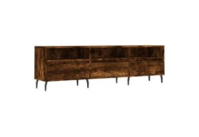 Tv-meubel 150cm Gerookt Eikenhout Look - 35% Korting!
