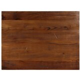 vidaXL Tafelblad rechthoekig 80x60x2,5 cm massief gerecycled hout