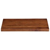 vidaXL Tafelblad rechthoekig 80x60x2,5 cm massief gerecycled hout