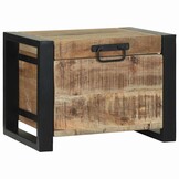 vidaXL Opbergkisten Bruin 40 x 30 x 30 cm Massief mangohout