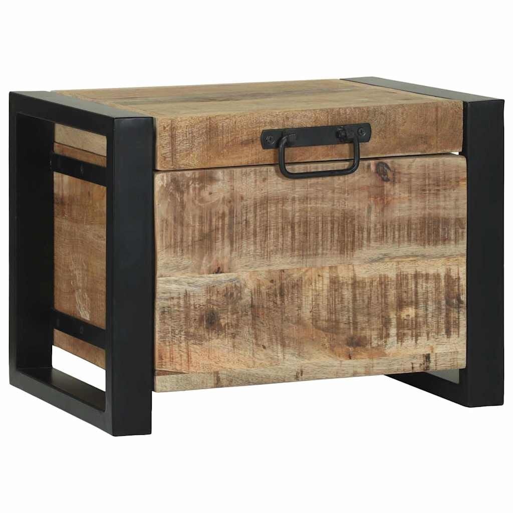 vidaXL Opbergkisten Bruin 40 x 30 x 30 cm Massief mangohout