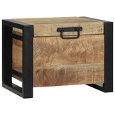 vidaXL Opbergkisten Bruin 40 x 30 x 30 cm Massief mangohout