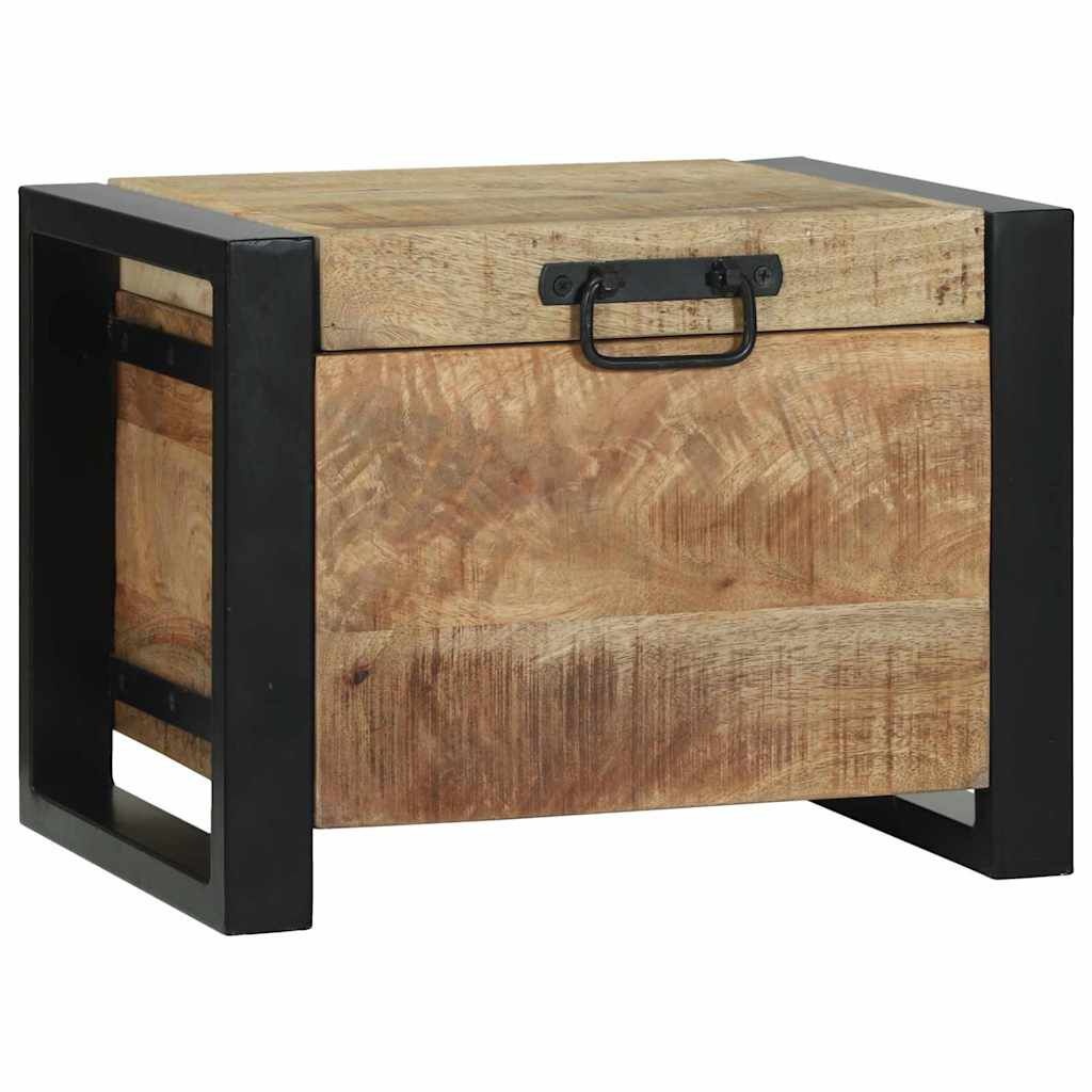 vidaXL Opbergkisten Bruin 40 x 30 x 30 cm Massief mangohout