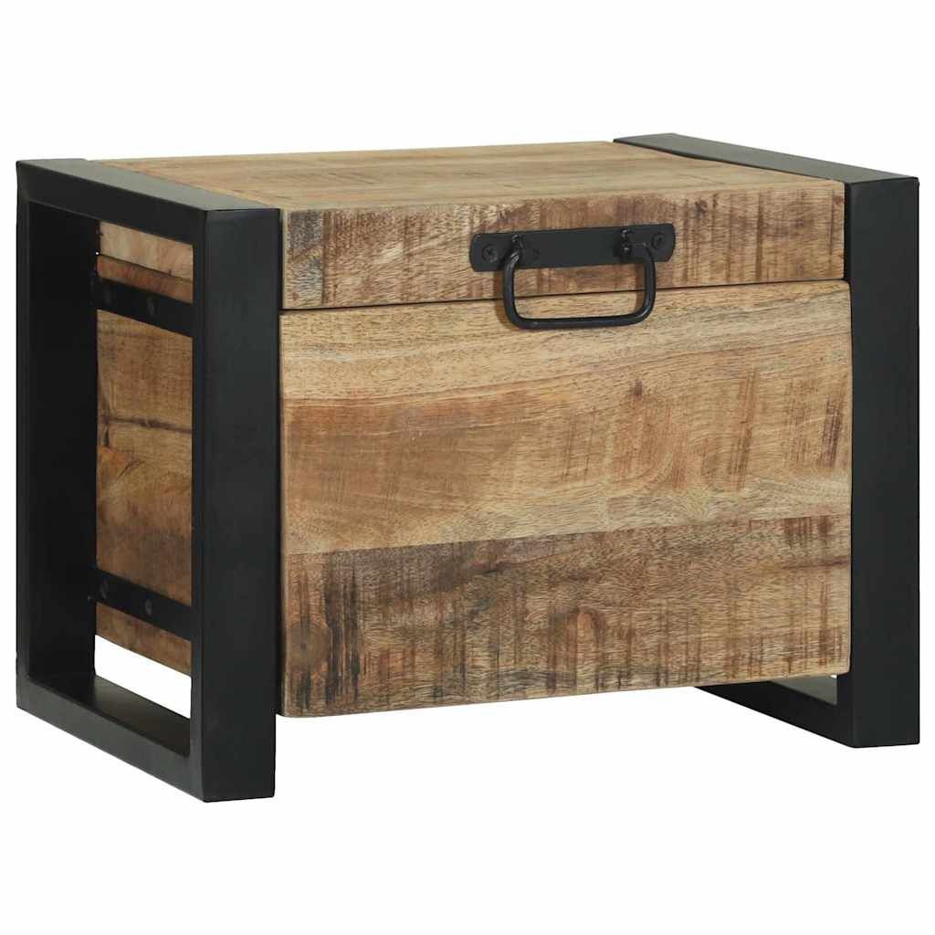 vidaXL Opbergkisten Bruin 40 x 30 x 30 cm Massief mangohout