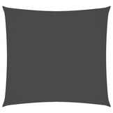 vidaXL Zonnescherm vierkant 4x4 m oxford stof antracietkleurig
