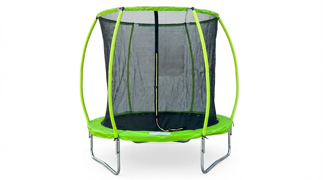 Trampoline 244 cm Rond met Veiligheidsnet - 41% Korting!