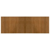Rechthoekig Bamboe Vloerkleed 70x200 cm Bruin - 28% Korting