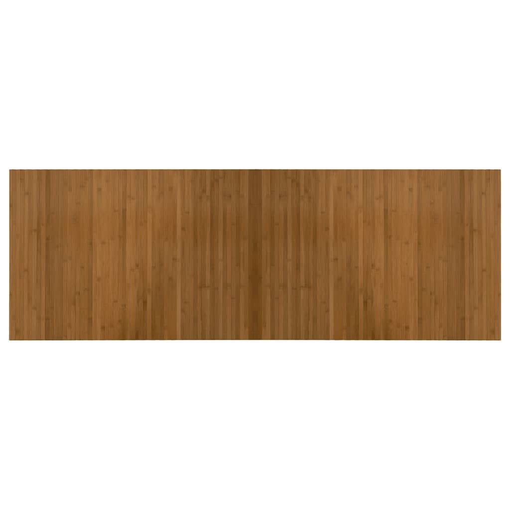 Rechthoekig Bamboe Vloerkleed 70x200 cm Bruin - 28% Korting
