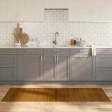Rechthoekig Bamboe Vloerkleed 70x200 cm Bruin - 28% Korting