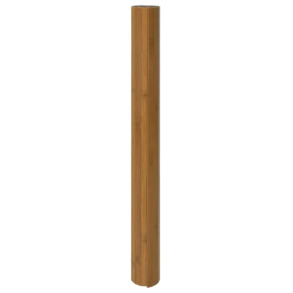 Rechthoekig Bamboe Vloerkleed 70x200 cm Bruin - 28% Korting