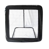 Voetbal Rebounder 124x124 cm Zwart | 34% Korting