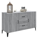 Dressoir Grijs Sonoma Eiken 100x36x60 cm - 35% Korting