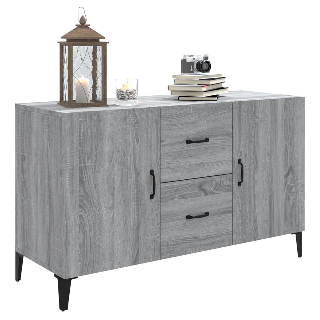Dressoir Grijs Sonoma Eiken 100x36x60 cm - 35% Korting