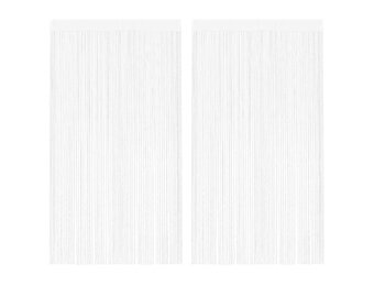 VidaXL Draadgordijnen Wit 2 stuks 100x250 cm - 33% Korting!