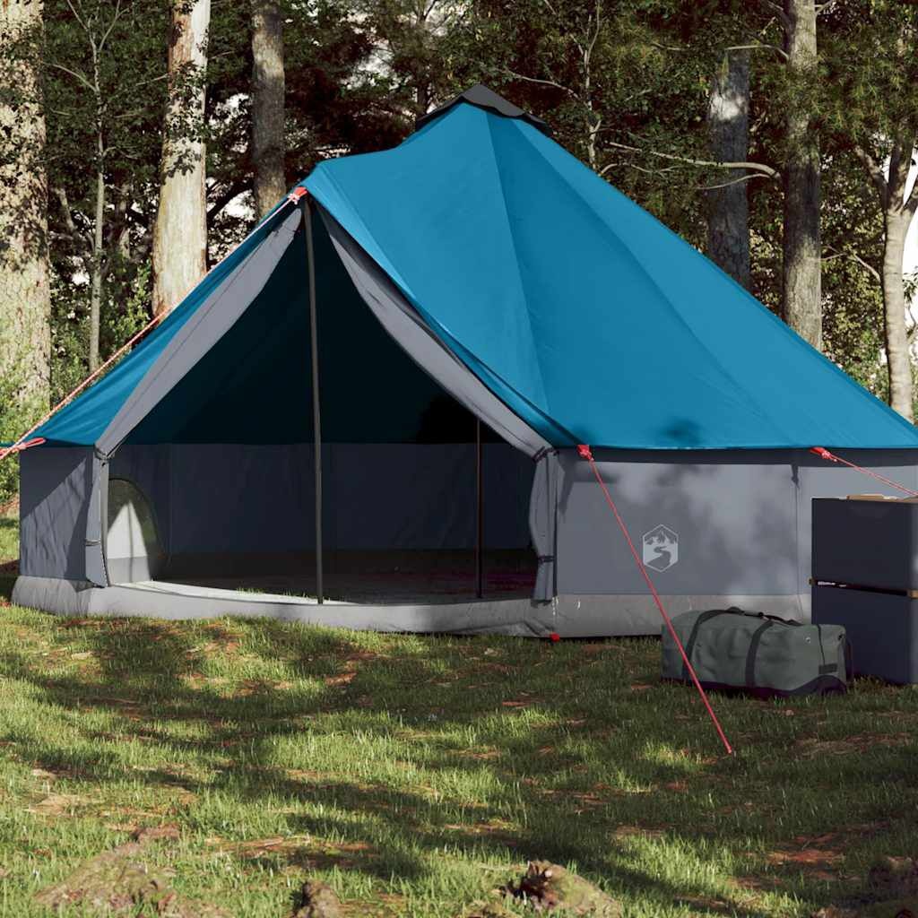 vidaXL Tipitent Blauw 6-persoons Waterdicht - 35% Korting
