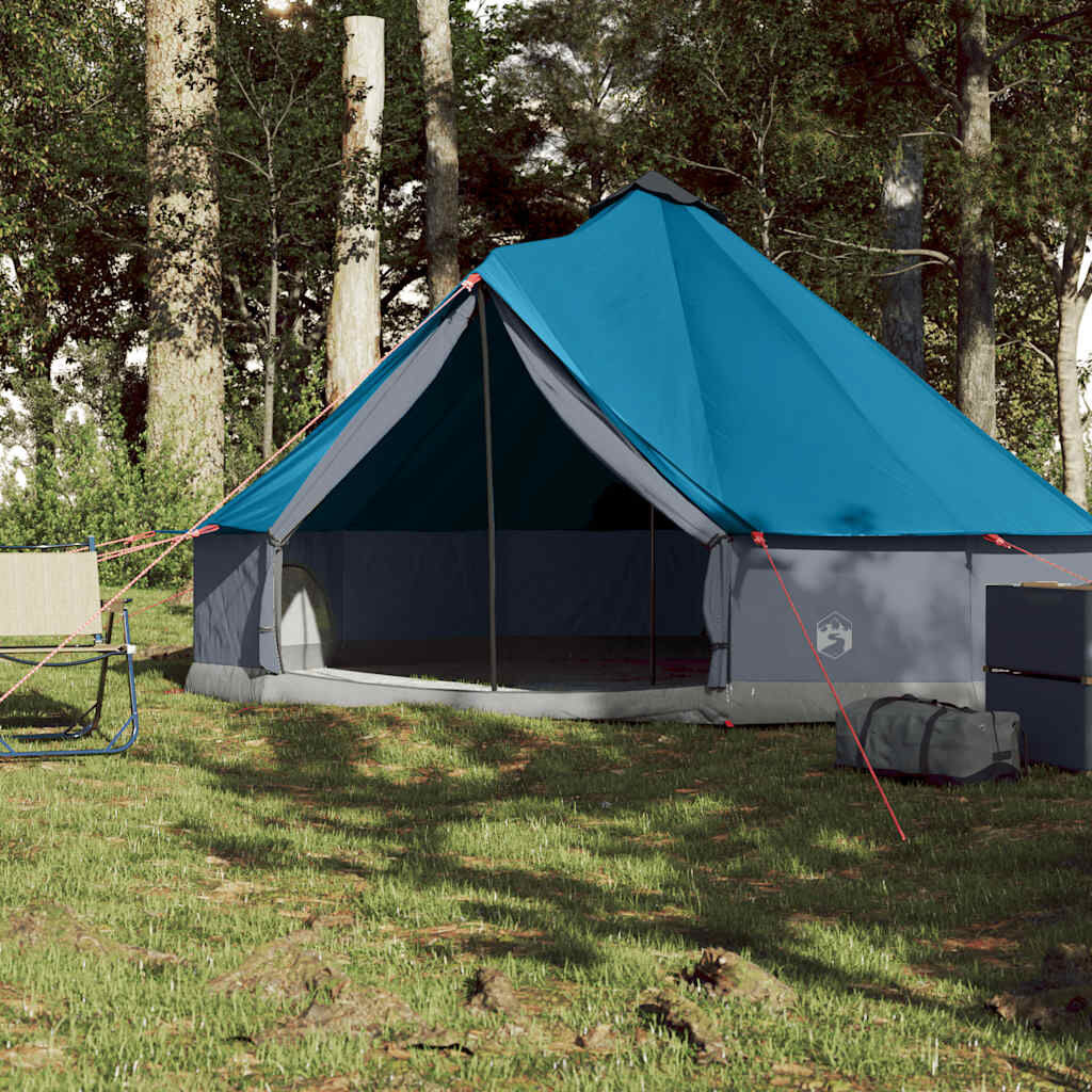 vidaXL Tipitent Blauw 6-persoons Waterdicht - 35% Korting