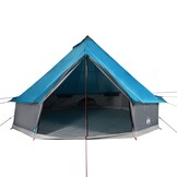 vidaXL Tipitent Blauw 6-persoons Waterdicht - 35% Korting