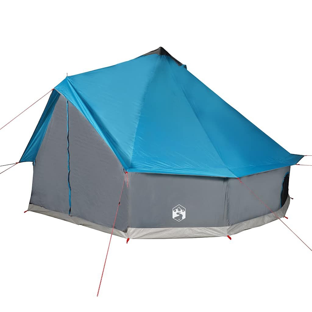 vidaXL Tipitent Blauw 6-persoons Waterdicht - 35% Korting