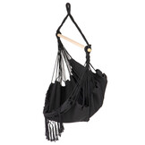 Zwarte Hangstoel Braziliaanse Stijl met Kussens | 52% Korting