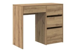 Bureau Artisanaal Eikenkleurig - 90x37,5x75cm - 41% Korting!