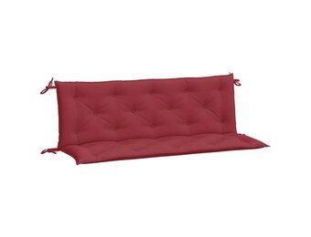 VidaXL Tuinbankkussens 2 stuks 150x50x7 cm Oxford Stof Wijnrood - 33% Korting