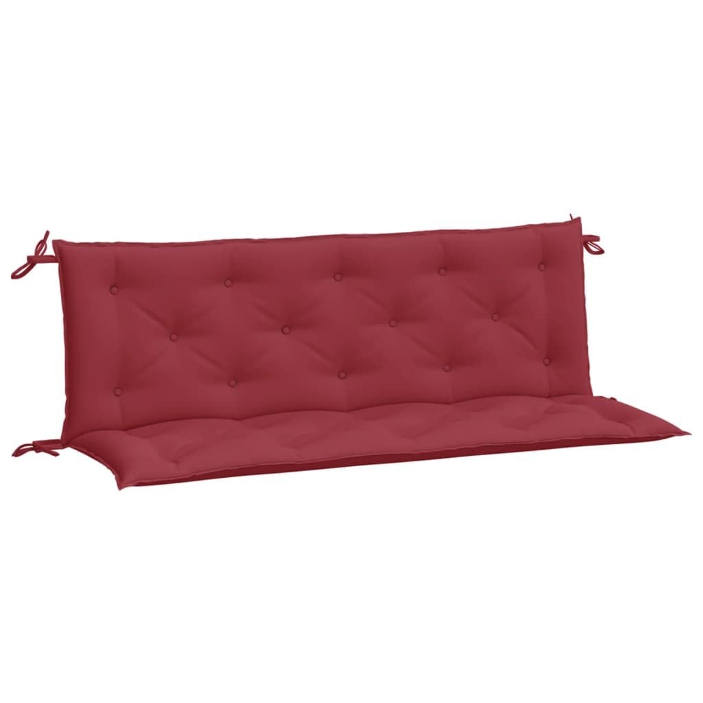VidaXL Tuinbankkussens 2 stuks 150x50x7 cm Oxford Stof Wijnrood - 33% Korting