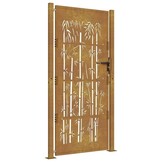 Cortentaal Tuinpoort 100x200 cm met Bamboe-effect - 35% Korting
