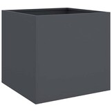 Plantenbak Staal Antraciet 42x40x39 cm - 53% Korting