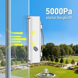 Raamrobot met 5000Pa zuigkracht en 2-weg sproeisysteem - 59% korting