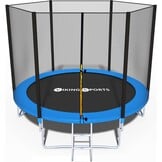 Trampoline 305 cm Blauw - Incl. Net & Ladder | 35% Korting