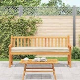 Pallet Kussen Crème 200x40x8 cm - Oxford Stof - 34% Korting