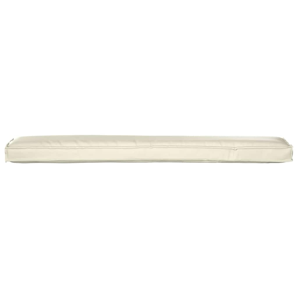 Pallet Kussen Crème 200x40x8 cm - Oxford Stof - 34% Korting