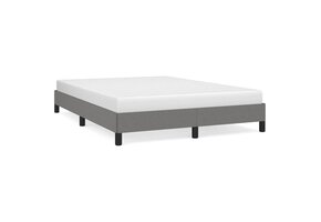 Donkergrijs Bedframe van Stof 140x200 cm - 34% Korting